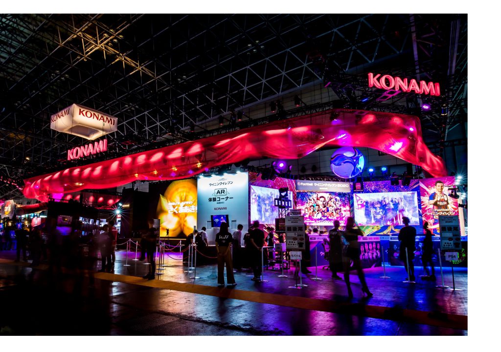 TOKYO GAME SHOW2019 KONAMI booth | MONOTOBA Inc.